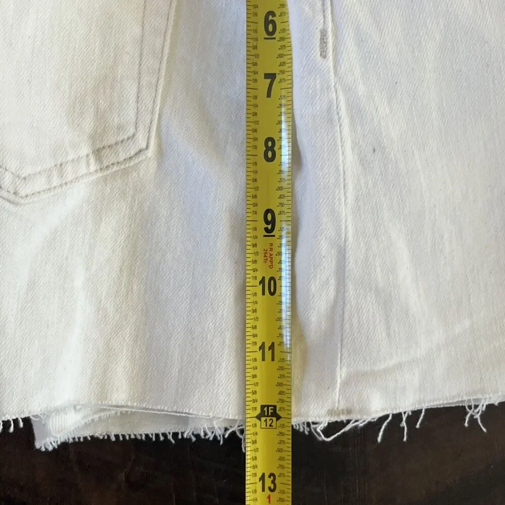 Outerknown OK‎ S.E.A. Jeans Fillmore Natural Boyfriend Shorts Size 26 NEW